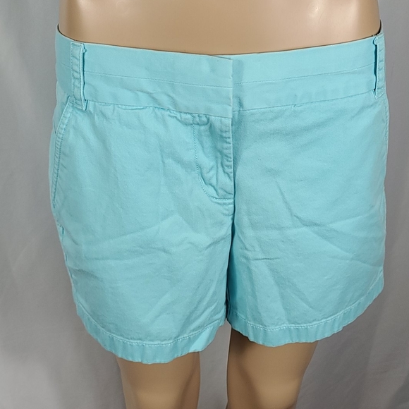 J. Crew | Cotton Candy Blue Chino Broken In Shorts - Picture 5 of 10